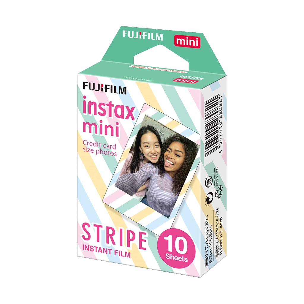 Fujifilm Instax Mini Instant Film - Stripe (10 Shots)