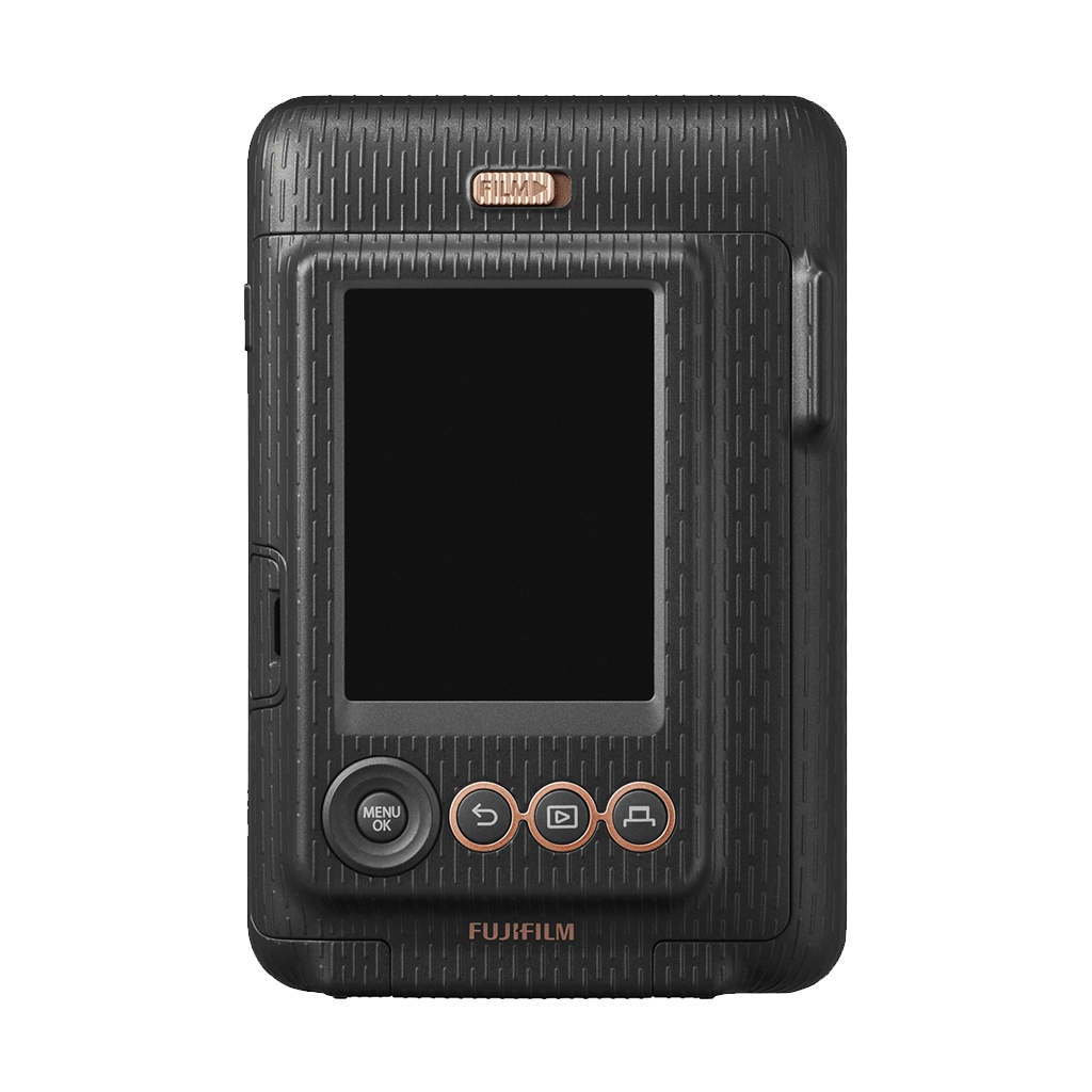 Fujifilm Instax Mini LiPlay Hybrid Instant Camera (Elegant Black)