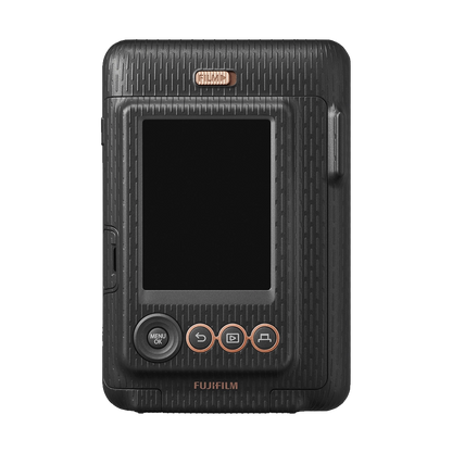 Fujifilm Instax Mini LiPlay Hybrid Instant Camera (Elegant Black)