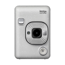 Fujifilm Instax Mini LiPlay Hybrid Instant Camera (Stone White)
