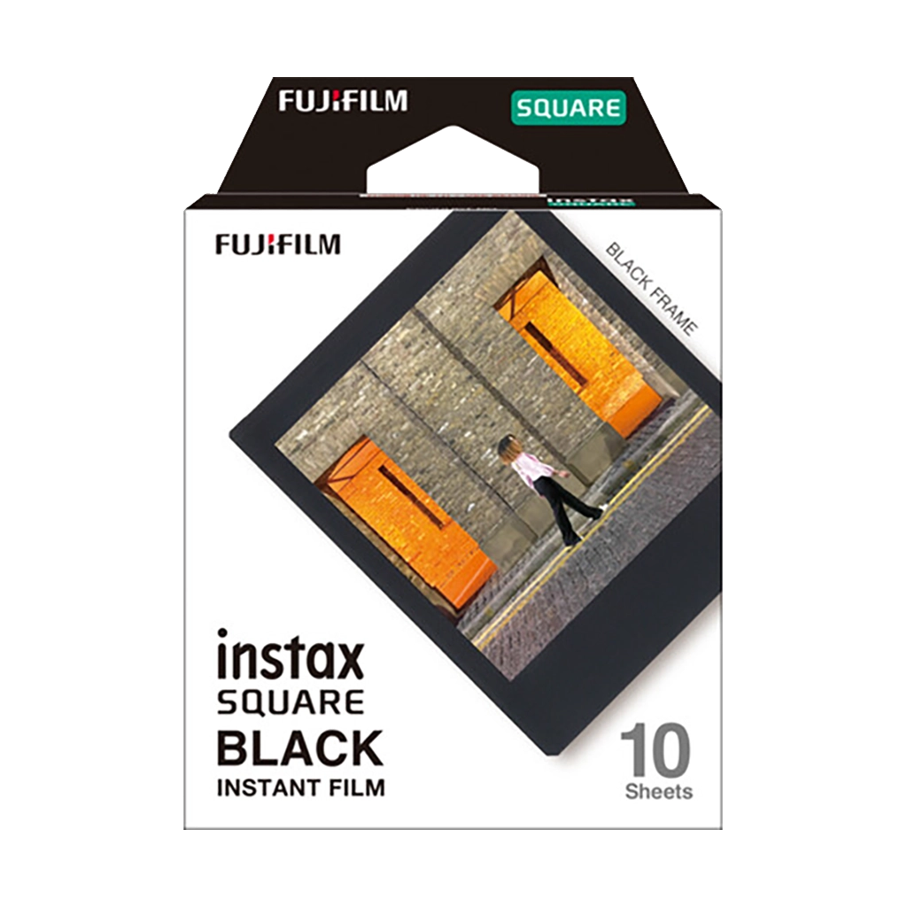 Fujifilm Instax Square Black Instant Film (10 Exposures)