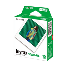 Fujifilm Instax Square Instant Film - Plain White (10 Shots)