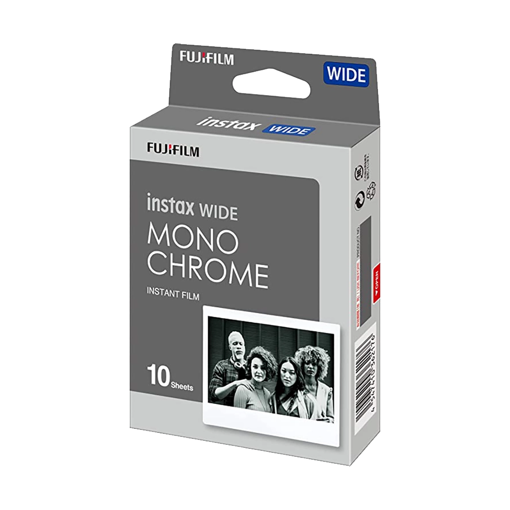 Fujifilm Instax Wide Monochrome Instant Film (10 Exposures)