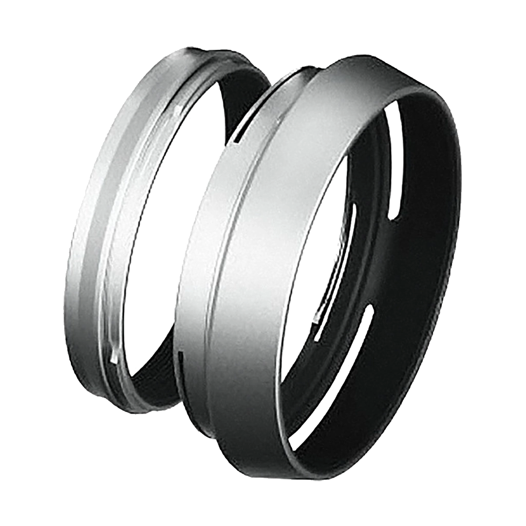 Fujifilm LH-X100 Lens Hood and Adaptor Ring for X100/X100S (Silver) (Discontinued)