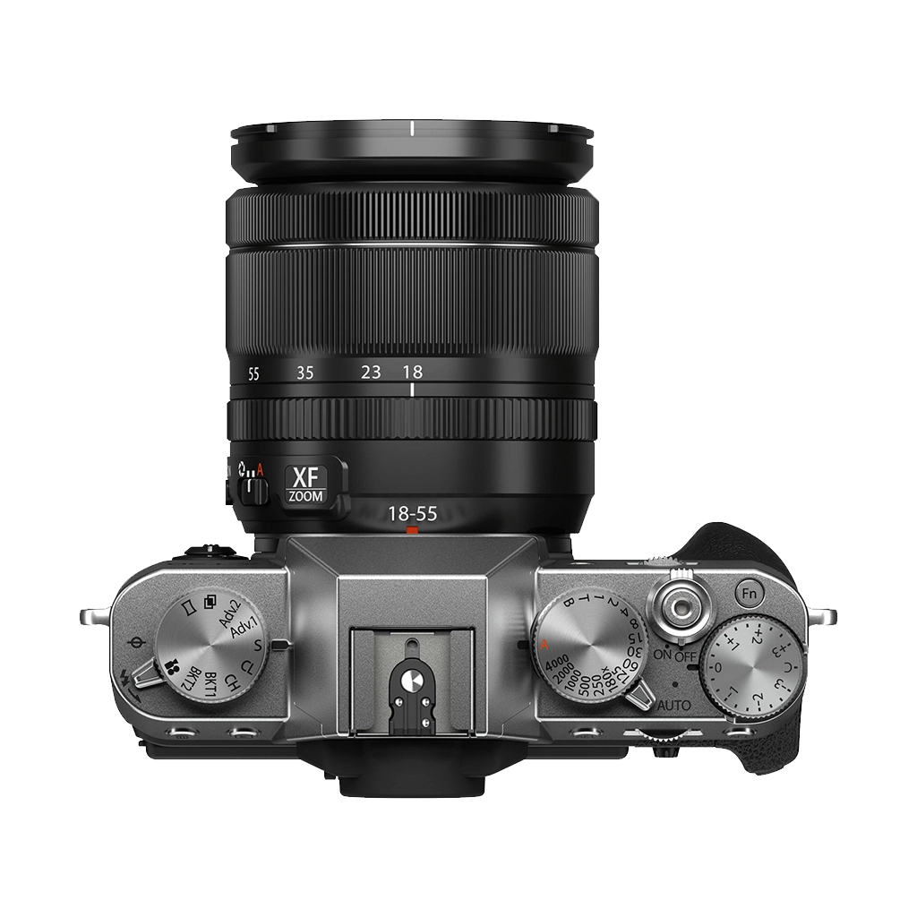 Fujifilm X-T30 Mark II Mirrorless Camera with XF 18-55mm f/2.8-4 R LM OIS Zoom Lens Kit (Silver)