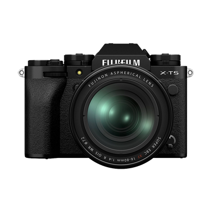 Fujifilm X-T5 Mirrorless Digital Camera with 16-80mm Lens (Black)