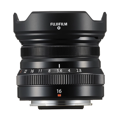 Fujifilm XF 16mm f/2.8 R WR Lens (Black)