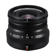 Fujifilm XF 16mm f/2.8 R WR Lens (Black)