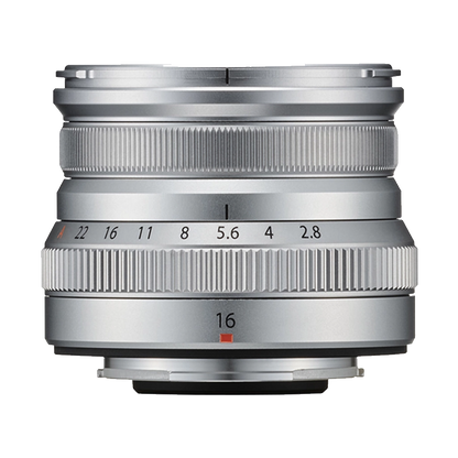 Fujifilm XF 16mm f/2.8 R WR Lens (Silver)