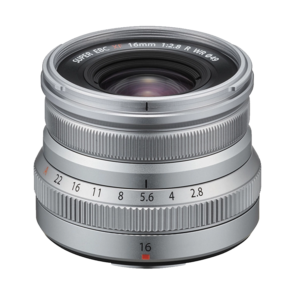 Fujifilm XF 16mm f/2.8 R WR Lens (Silver)