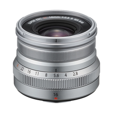 Fujifilm XF 16mm f/2.8 R WR Lens (Silver)
