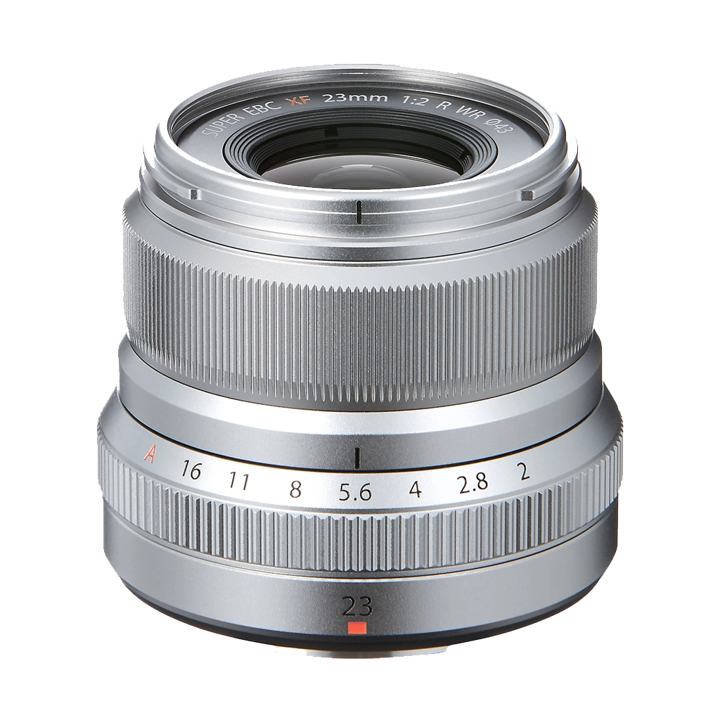 Fujifilm XF 23mm f/2 R WR Lens (Silver)