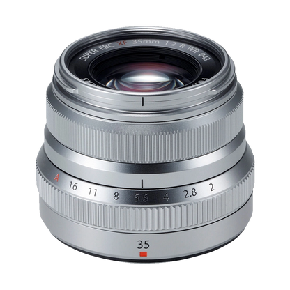 Fujifilm XF 35mm F/2 R WR Lens (Silver)