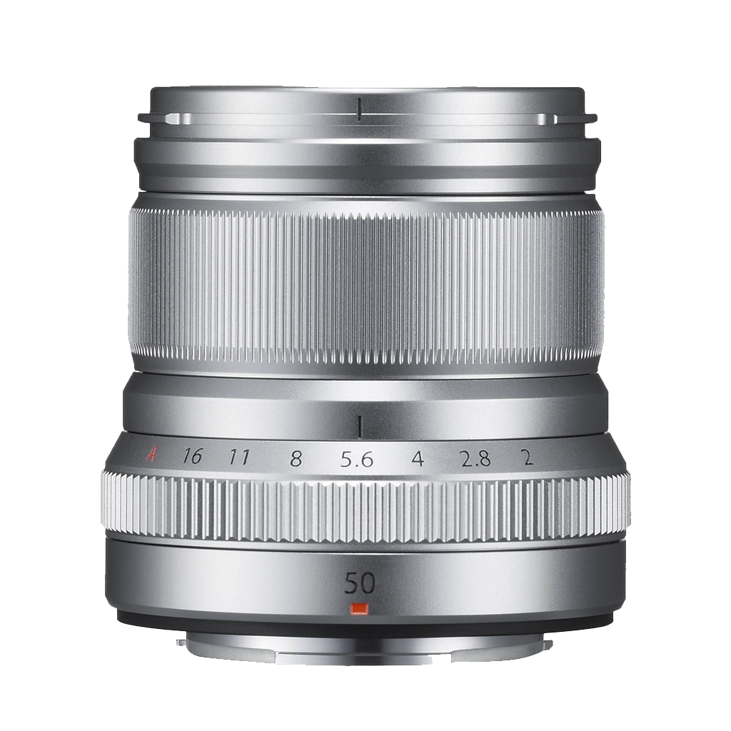Fujifilm XF 50mm f/2 R WR Lens (Silver)