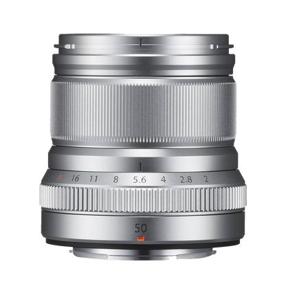 Fujifilm XF 50mm f/2 R WR Lens (Silver)