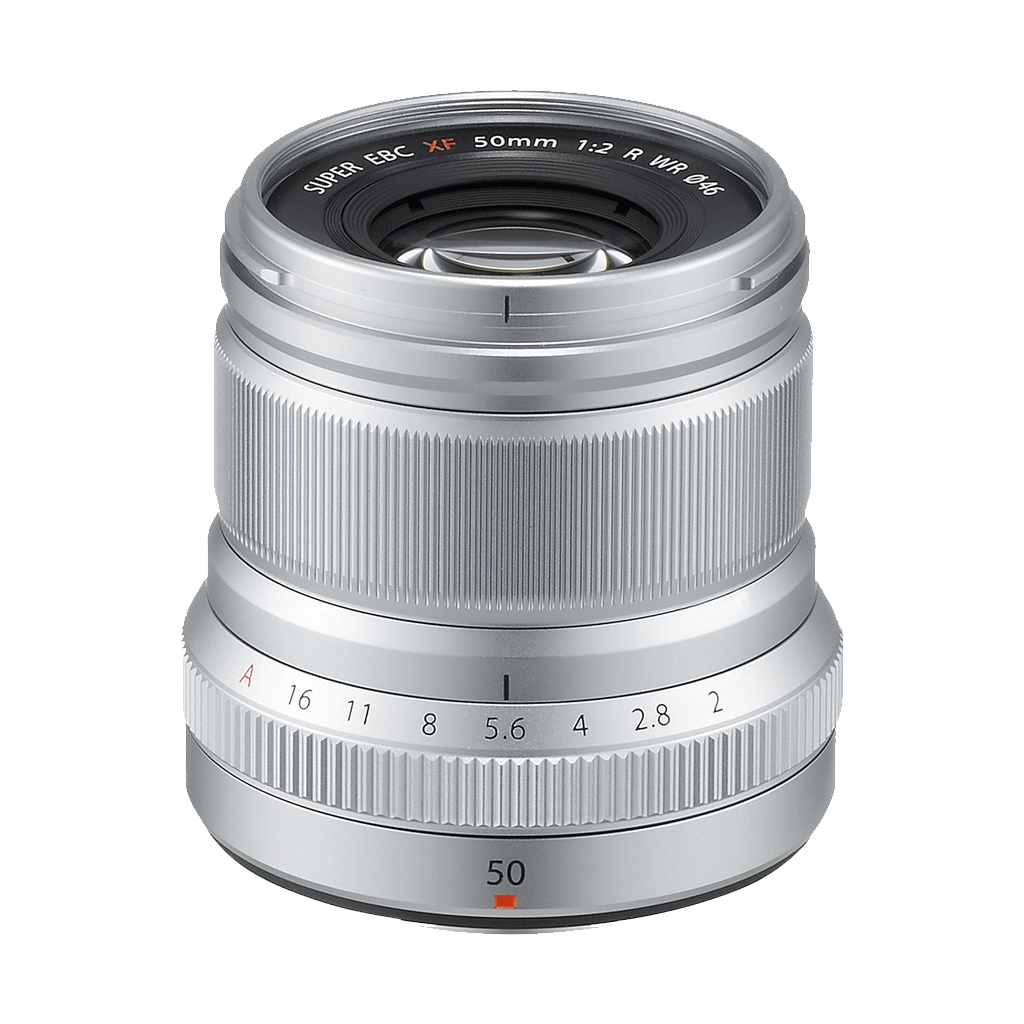 Fujifilm XF 50mm f/2 R WR Lens (Silver)