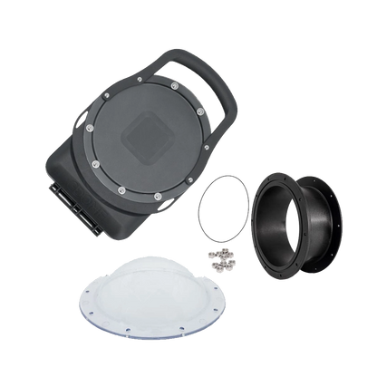 GDome Mobile PRO Edition Professional Underwater Camera Housing with 80mm Lens Port Extension
