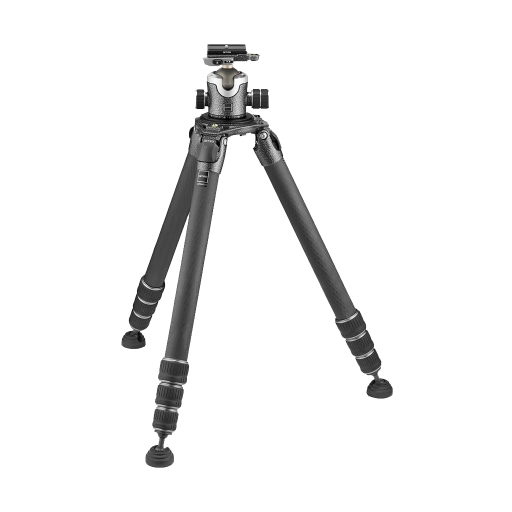 Gitzo Systematic Series 5 Carbon Fiber Tripod with Arca-Type Series 4 Center Ball Head with Lever Release
