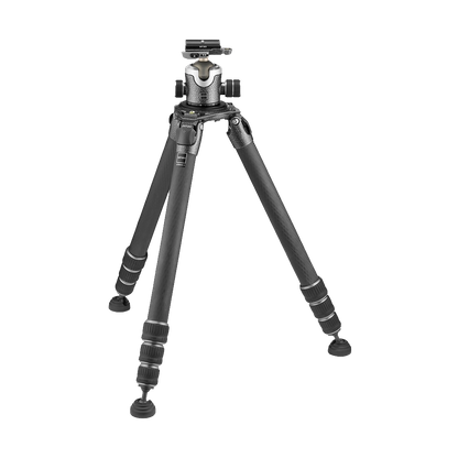 Gitzo Systematic Series 5 Carbon Fiber Tripod with Arca-Type Series 4 Center Ball Head with Lever Release