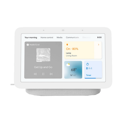 Google Nest Hub - 2nd Generation (Chalk)