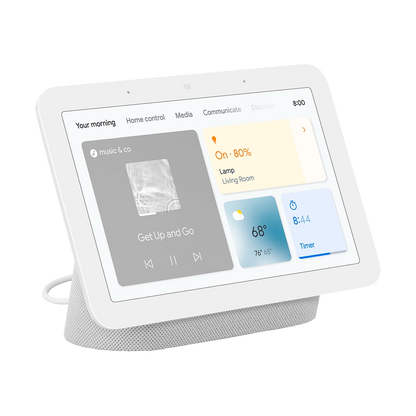 Google Nest Hub - 2nd Generation (Chalk) - Orms Direct - South