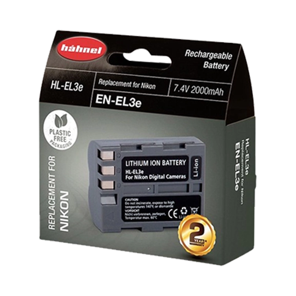Hahnel HL-EL3e Lithium Ion Battery for Nikon (EN-EL3e)