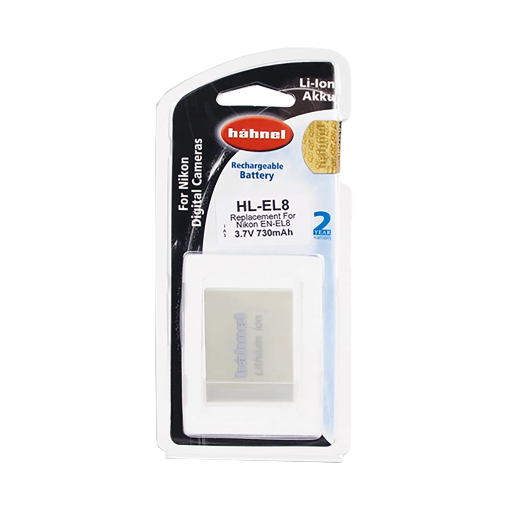 Hahnel HL-EL8 Lithium Ion Battery for Nikon (EN-EL8)