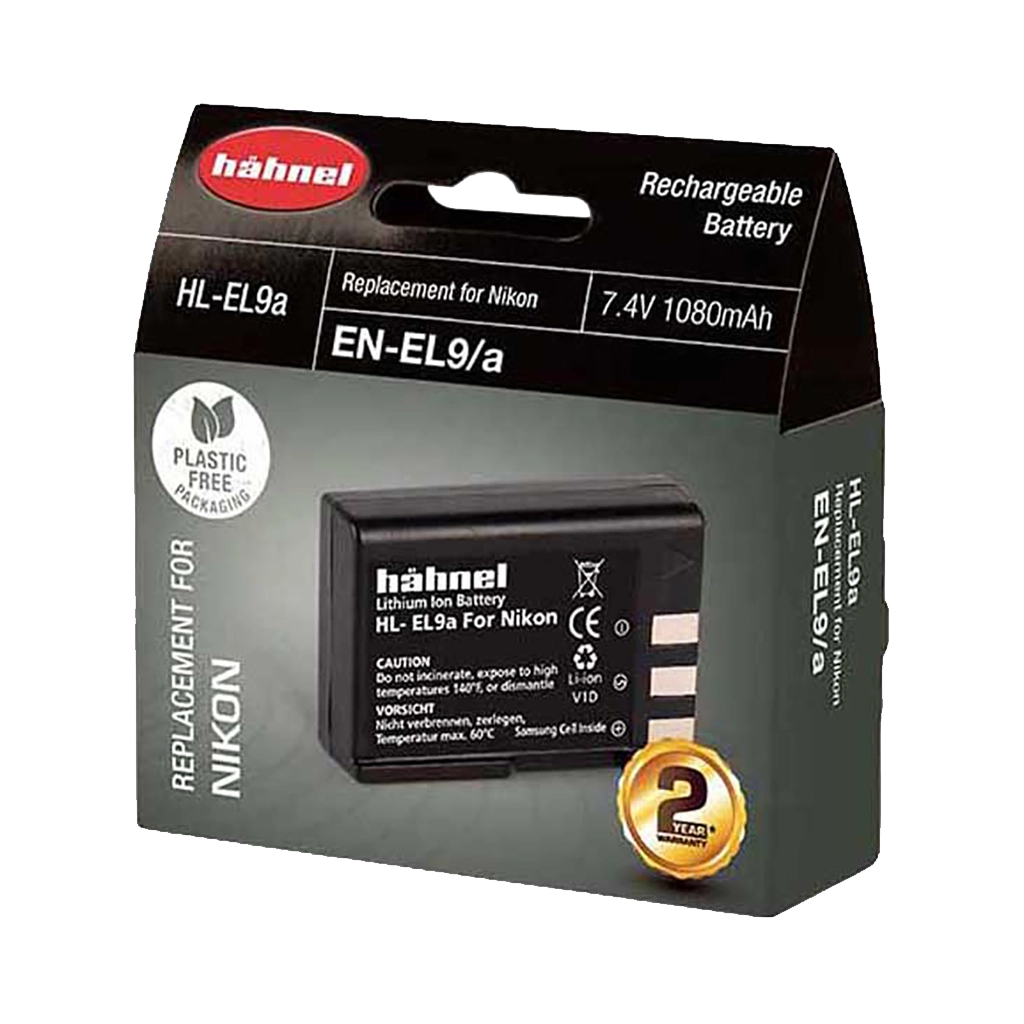Hahnel HL-EL9a Lithium Ion Battery for Nikon (EN-EL9)