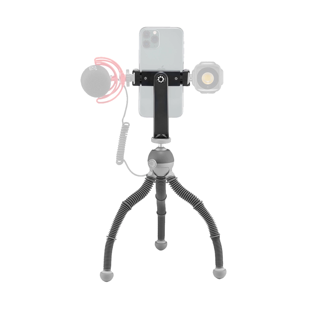 Joby Podzilla Large Tabletop Tripod with Griptight 360 Phone Mount Kit (Gray)