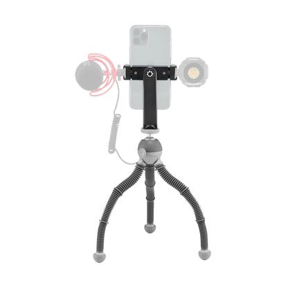 Joby Podzilla Large Tabletop Tripod with Griptight 360 Phone Mount Kit (Gray)