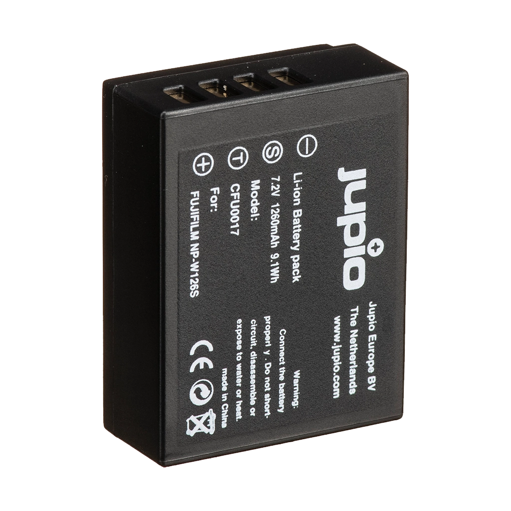 Jupio 1260mAh Battery for Fujifilm NP-W126S and NP-W126