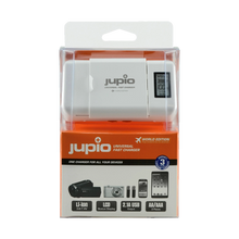 Jupio Universal Fast Charger LCD (Li-Ion + AA + AAA + USB)