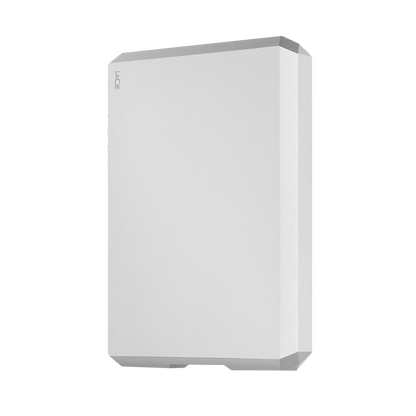 LaCie 4TB USB 3.1 Type-C Mobile Drive (Moon Silver)