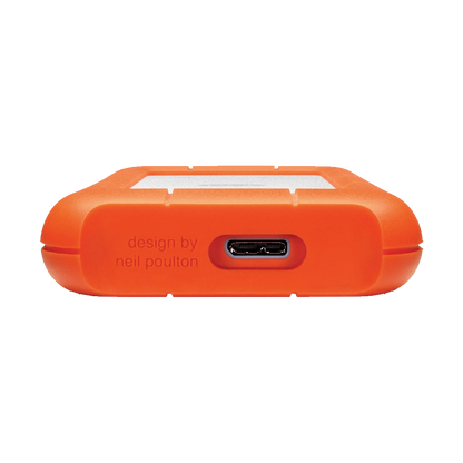 LaCie Rugged 1TB Mini External Hard Drive - USB3.0