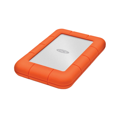 LaCie Rugged 1TB Mini External Hard Drive - USB3.0