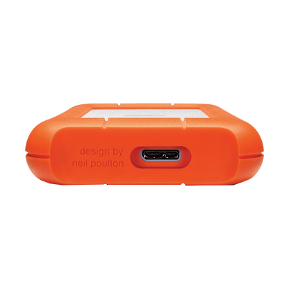 LaCie Rugged 4TB Mini External Hard Drive - USB3.0