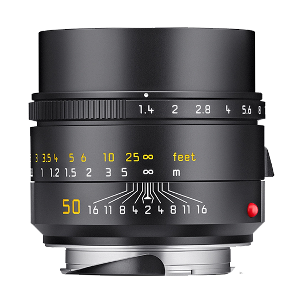 Leica Summilux-M 50 f/1.4 ASPH. Lens (Black)