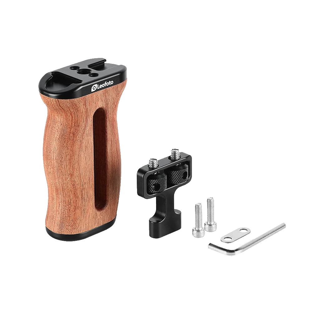 Leofoto CH-3 Rosewood Hand Grip for Camera Cage