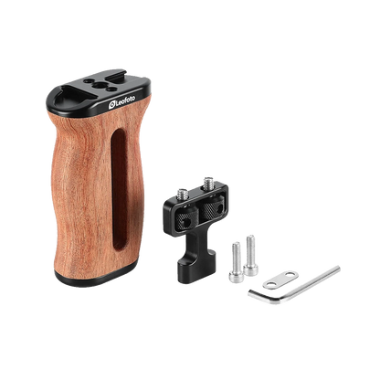 Leofoto CH-3 Rosewood Hand Grip for Camera Cage