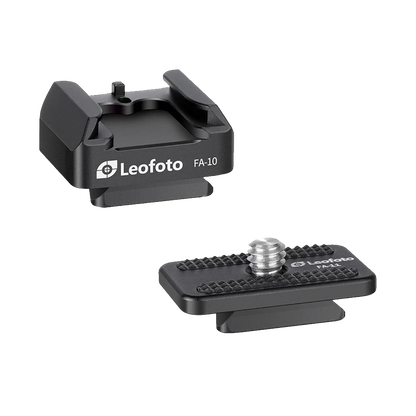 Leofoto FA-11 QR Plate for Cold Shoe and Hot Shoe Adapter