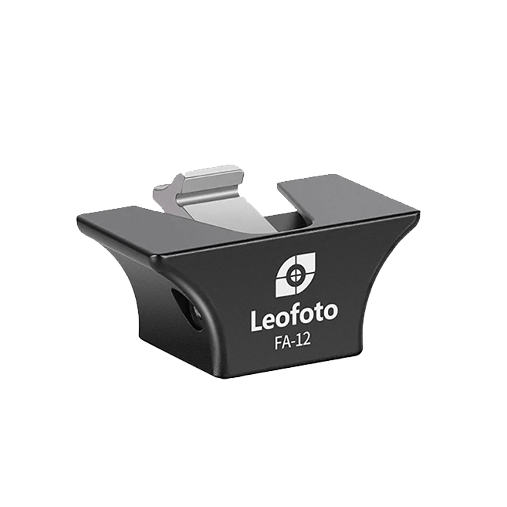 Leofoto FA-12+FA-10 Cold Shoe and Hot Shoe Adapter