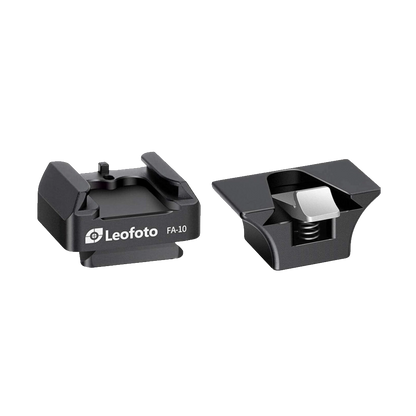 Leofoto FA-12+FA-10 Cold Shoe and Hot Shoe Adapter
