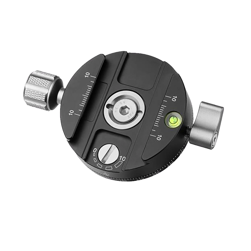 Leofoto PAN-02 Panning Clamp with QP-70N Arca-Swiss Quick Release Plate