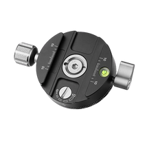 Leofoto PAN-02 Panning Clamp with QP-70N Arca-Swiss Quick Release Plate