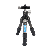 Leofoto Ranger LS-223C and LH-25 Carbon Fiber Table Tripod Kit
