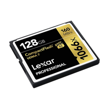 Lexar 128GB Professional 1066x 160MB/s CompactFlash Memory Card