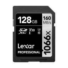 Lexar 128GB Professional 1066x UHS-I SDXC Memory Card (160MB/s, Silver Series)