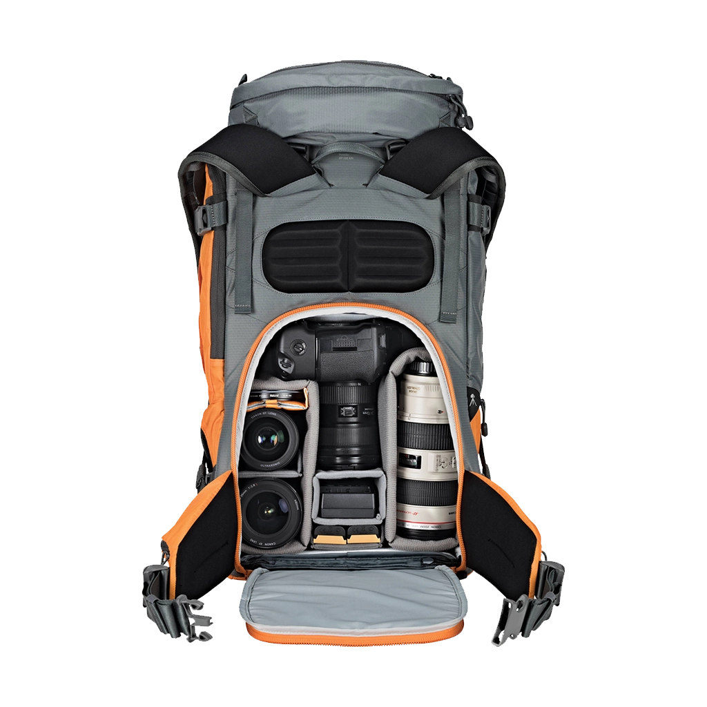 Lowepro Powder BP 500 AW Camera Backpack (Grey/Orange)