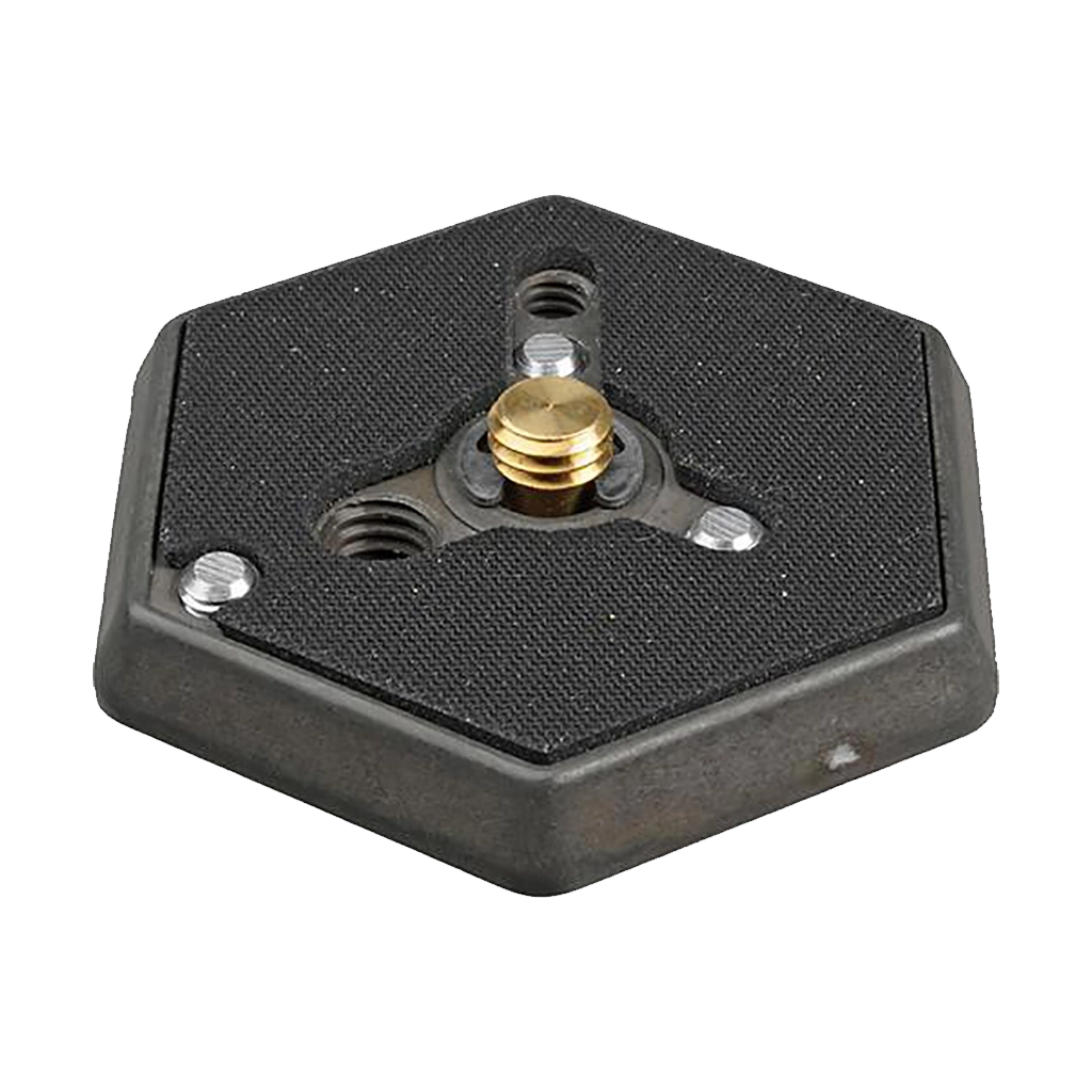 Manfrotto 130-38 Hexagonal Quick Release Plate (Flat Bottomed)