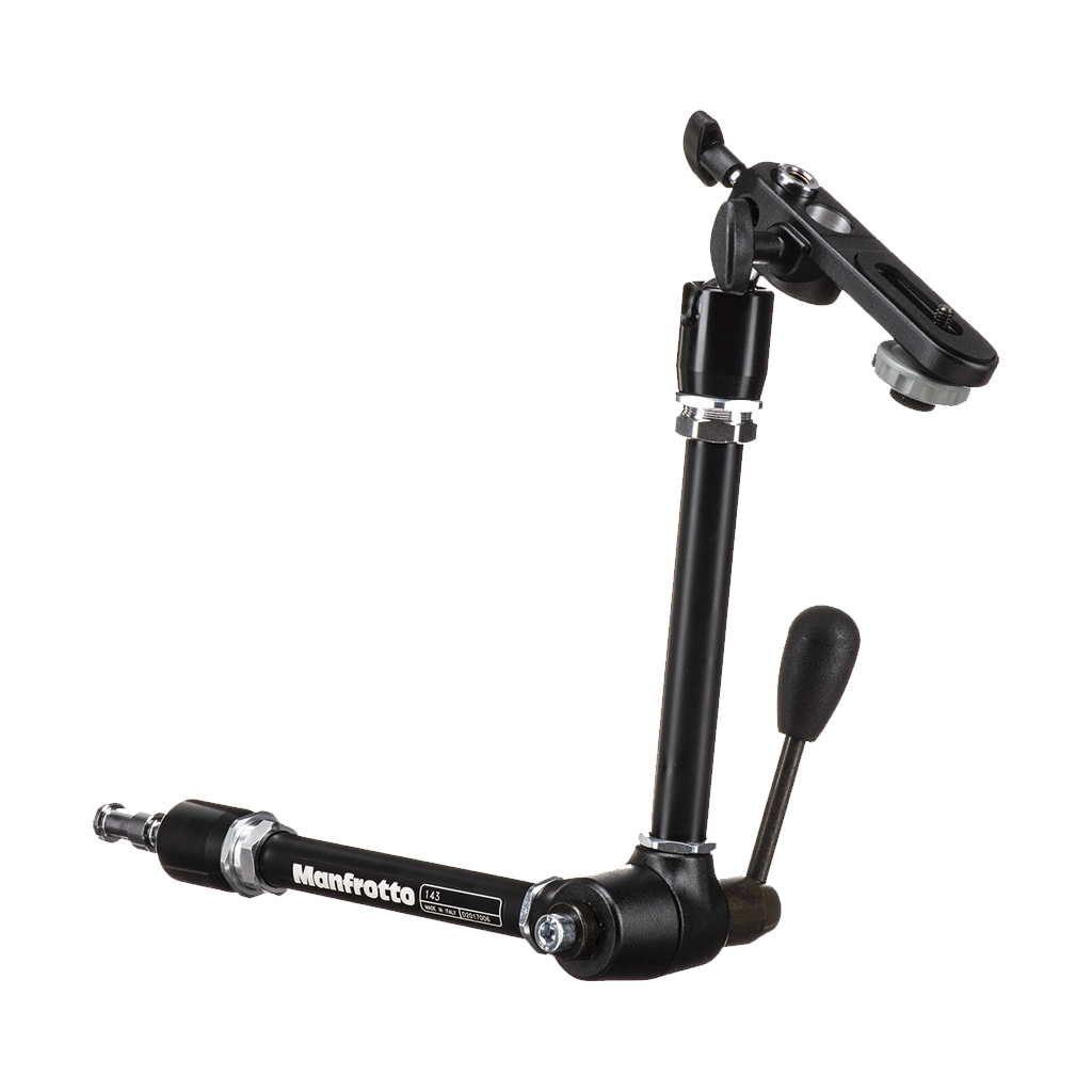 Manfrotto 143A Magic Arm with Camera Bracket